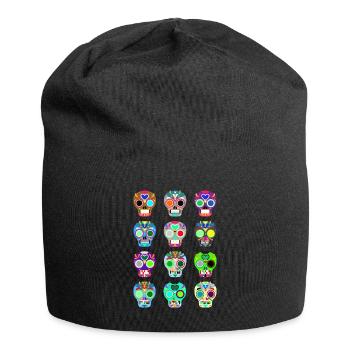 Crâne crâne - Bonnet en jersey - noir - Devant