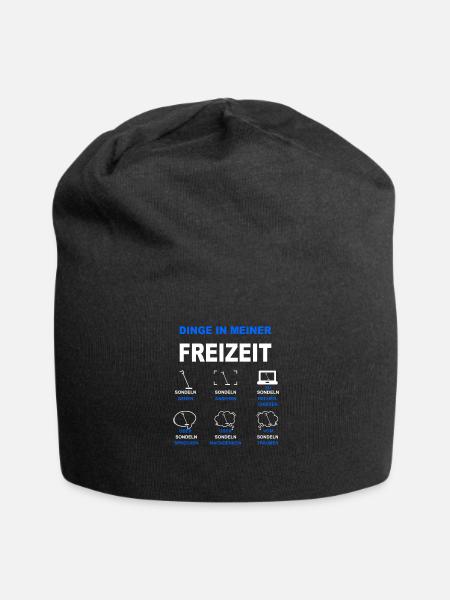 Sondeln Metalldetektor Sondler Metallsucher Schatz - Jersey-Beanie - Schwarz