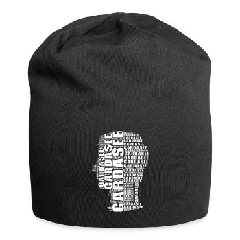 Gardasee Urlaub T-shirt Limone Geschenkidee Sommer - Jersey-Beanie - Schwarz - Vorne