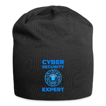 Cyber security - Jersey Beanie - black - Front