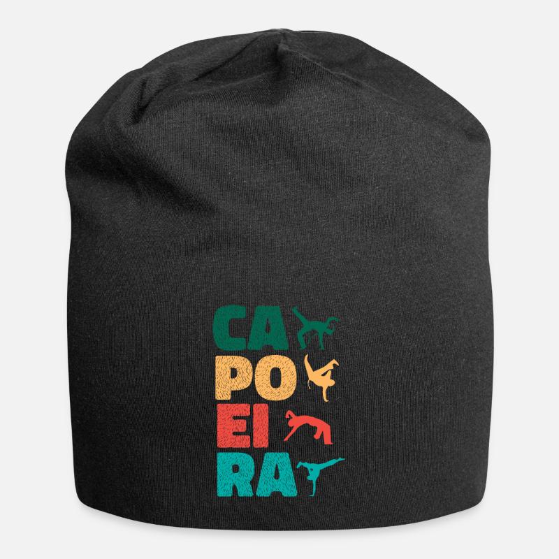 Capoeira brésilienne - Bonnet en jersey - noir