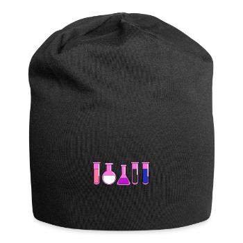 Genderfluid Pride Test Tubes - Jersey Beanie - black - Front