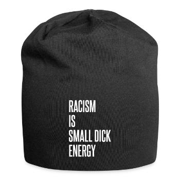 Racisme dit - Bonnet en jersey - noir - Devant