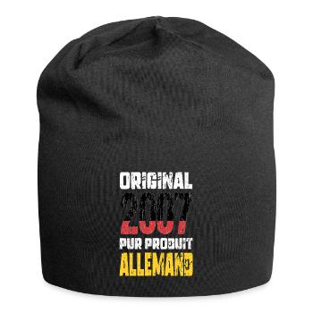 18th Birthday - Original - 2007 - German - Jersey Beanie - black - Front