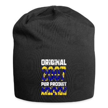 18. Geburtstag - Original - 2007 - Ardèche - Jersey-Beanie - Schwarz - Vorne