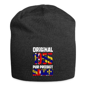 70. Jahrestag - Original - 1955 Burgundisch - Jersey-Beanie - Anthrazit - Vorne
