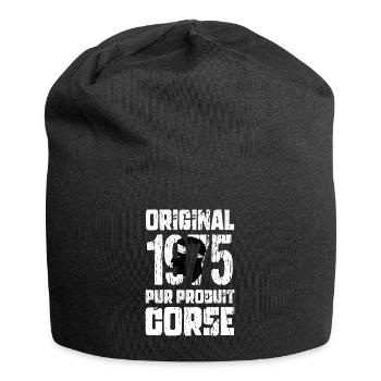 50-jähriges Jubiläum - Original - 1975 - Korsika - Jersey-Beanie - Schwarz - Vorne