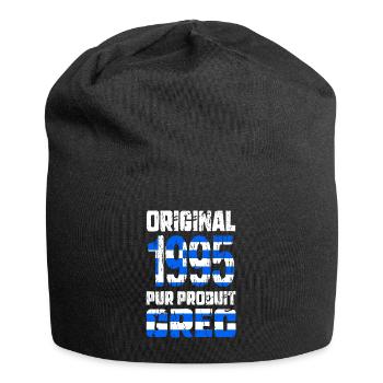30 Jahre Jubiläum - Original 1995 - Griechisch - Jersey-Beanie - Schwarz - Vorne