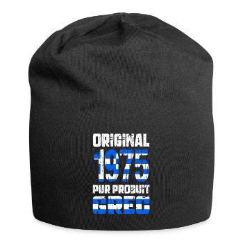 50. Jubiläum - Original 1975 - Griechisch - Jersey-Beanie - Schwarz - Vorne