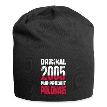 20 Jahre Jubiläum - Original 2005 - Polnisch - Jersey-Beanie - Schwarz - Vorne