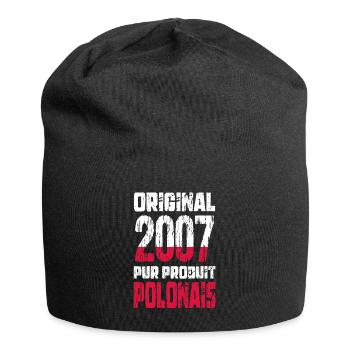 18. Geburtstag - Original 2007 - Polnisch - Jersey-Beanie - Schwarz - Vorne