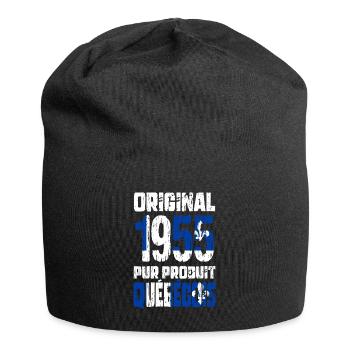 Anniversaire 70 ans - Original 1955 - Québécois - Bonnet en jersey - noir - Devant