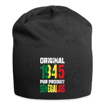 80th Anniversary - Original 1945 - Senegalese - Jersey Beanie - black - Front