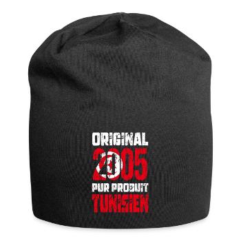 20th Anniversary - Original 2005 - Tunisian - Jersey Beanie - black - Front