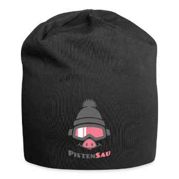 PistenSau (Rüssel-Edition) - Jersey-Beanie - Schwarz - Vorne