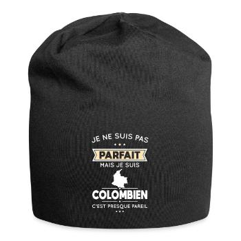 Je ne suis pas parfait mais je suis Colombien - Bonnet en jersey - noir - Devant