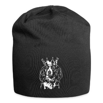 KOOIKERHONDJE Couronne Chien Chien Wilsigns - Bonnet en jersey - noir - Devant