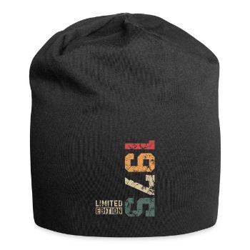 1975 Jahrgang Limited Edition - Jersey-Beanie - Schwarz - Vorne