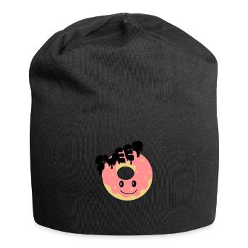 sweet donut - Bonnet en jersey - noir - Devant