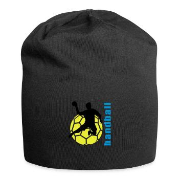 handball - Bonnet en jersey - noir - Devant