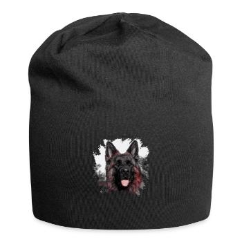 berger allemand - Bonnet en jersey - noir - Devant