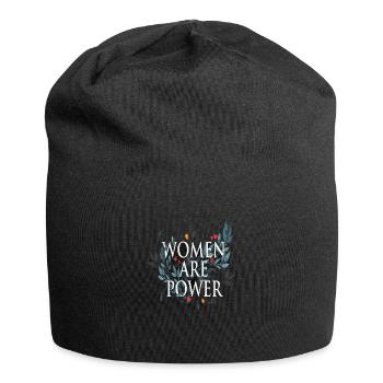 Women Power !! - Jersey Beanie - black - Front