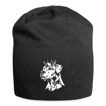 DOGO ARGENTINO Chiens De La Couronne Wilsigns - Bonnet en jersey - noir - Devant