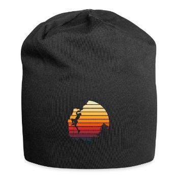 Wall Climbing Rock Climbing - Jersey Beanie - black - Front