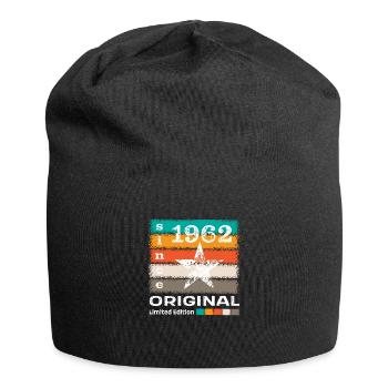 Born 1962 Retro - Jersey Beanie - black - Front