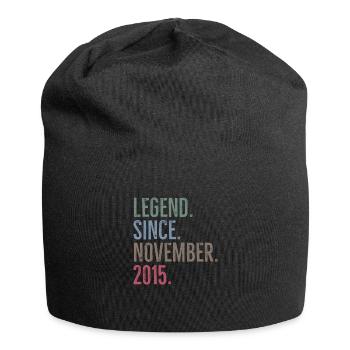 Legende seit November 2015 - Jersey-Beanie - Schwarz - Vorne