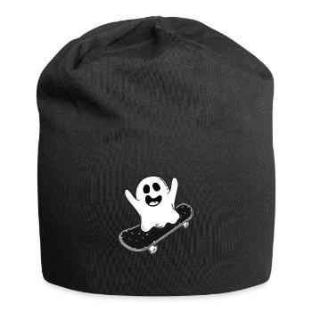 HipHop MC Ghetto Skater Spirit Boombox - Jersey Beanie - black - Front
