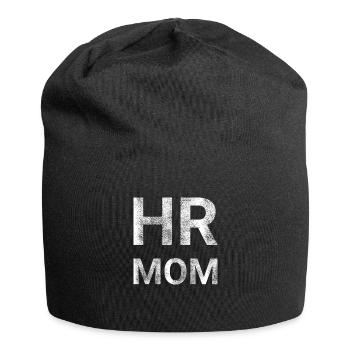 Personalwesen HR Mama - Jersey-Beanie - Schwarz - Vorne