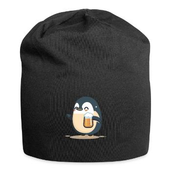 Incredibly sweet beer lover: little penguin - Jersey Beanie - black - Front