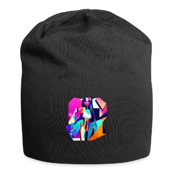 The Woman - Jersey Beanie - black - Front