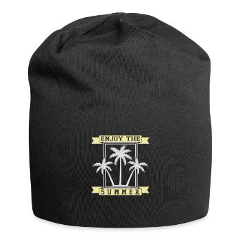 Enjoy the Summer - Jersey Beanie - black - Front