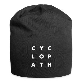 CYCLOPATHE | Vélo de route, cyclisme, sprint, triathlon - Bonnet en jersey - noir - Devant