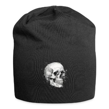 Pencil skull - Jersey Beanie - black - Front