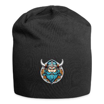 Wikinger Odin Thor Walhalla - Jersey-Beanie - Schwarz - Vorne