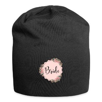 Enterrement de vie de jeune fille de l’équipe - Bonnet en jersey - noir - Devant