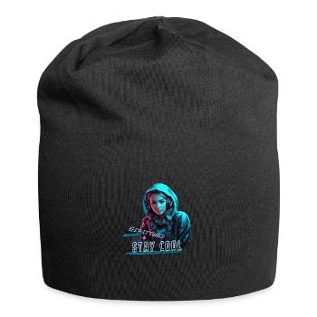 keep it tuned - Jersey-Beanie - Schwarz - Vorne