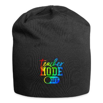 Enseignant, école primaire, enseignement primaire, diplôme d’enseignant - Bonnet en jersey - noir - Devant