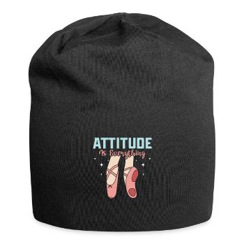 L’attitude est tout dans la danse classique - Bonnet en jersey - noir - Devant