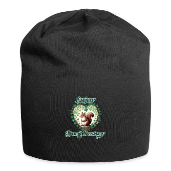 Enjoy don't Destroy - Jersey Beanie - black - Front
