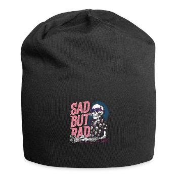 Cool goth look with depth - Jersey Beanie - black - Front