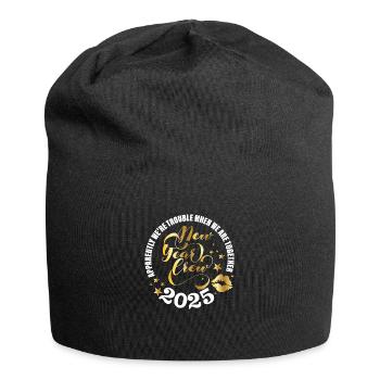 New Year Crew 2025 – New Year's Eve Outfit Women Men - Jersey Beanie - black - Front