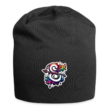 Zodiaque : Sagittaire - Bonnet en jersey - noir - Devant
