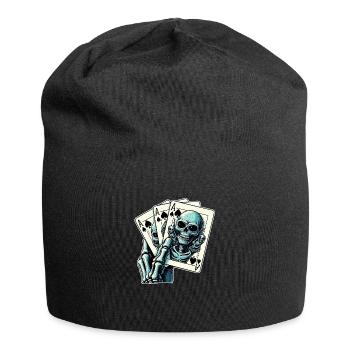 Jeu de cartes Alien - Bonnet en jersey - noir - Devant