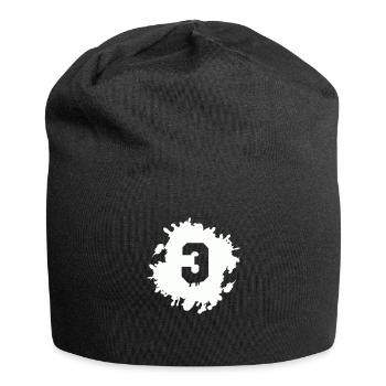 3 blobs - Jersey Beanie - black - Front