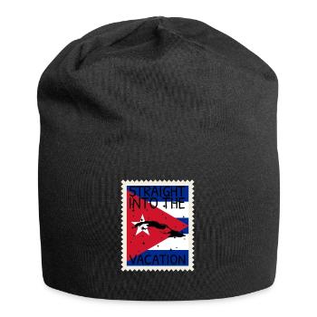 Kuba Flagge Karibik Urlaub Cuba Reise Havanna - Jersey-Beanie - Schwarz - Vorne