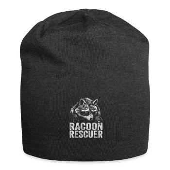 Raton laveur - Bonnet en jersey - charbon - Devant